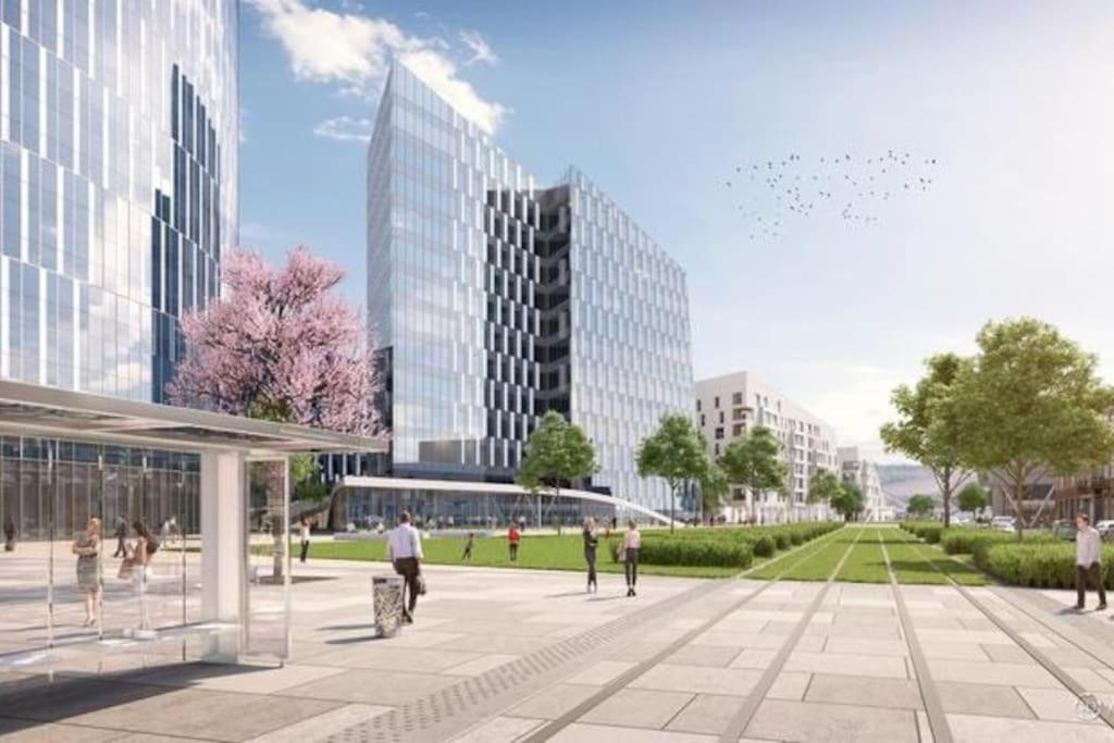 Paradis Express Neuf Face Aux Guillemins Liège Eksteriør bilde